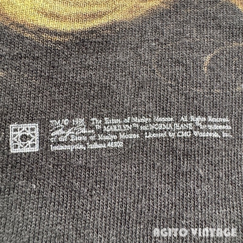 90's MARILYN MONROE FACE Tee マリリンモンロー フェイスT Leeボディ
