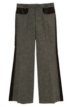 CLANE CORDUROY PANEL MELANGE PANTS