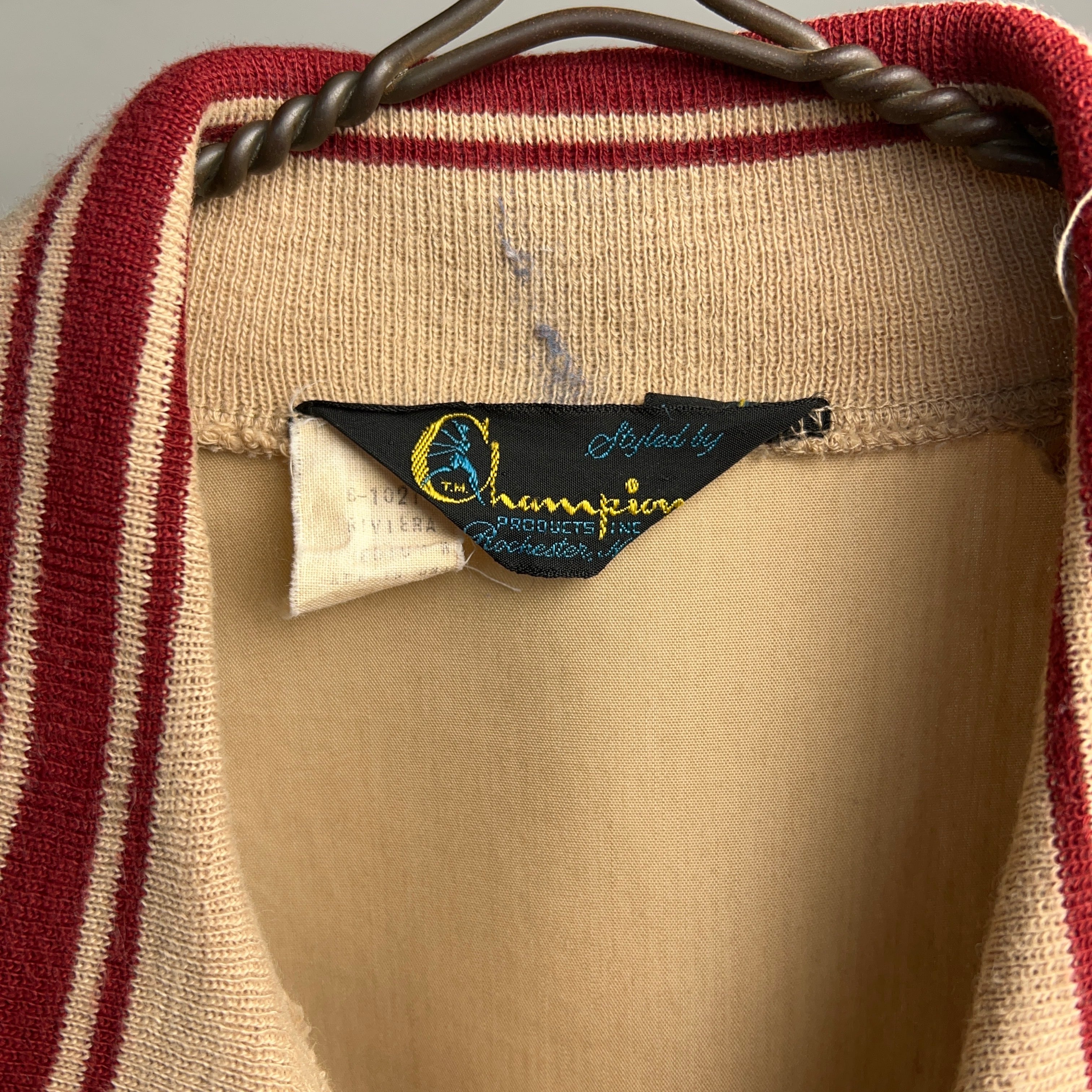 1970's Champion Runners Tag POLY×COTTON×CORDUROY SPORT JACKET 70