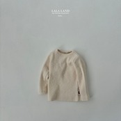 LALALAND 25/WI(Baby)Peach ribbed tee