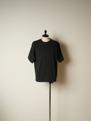 EVCON ブラック ヘビーウエイトTシャツ