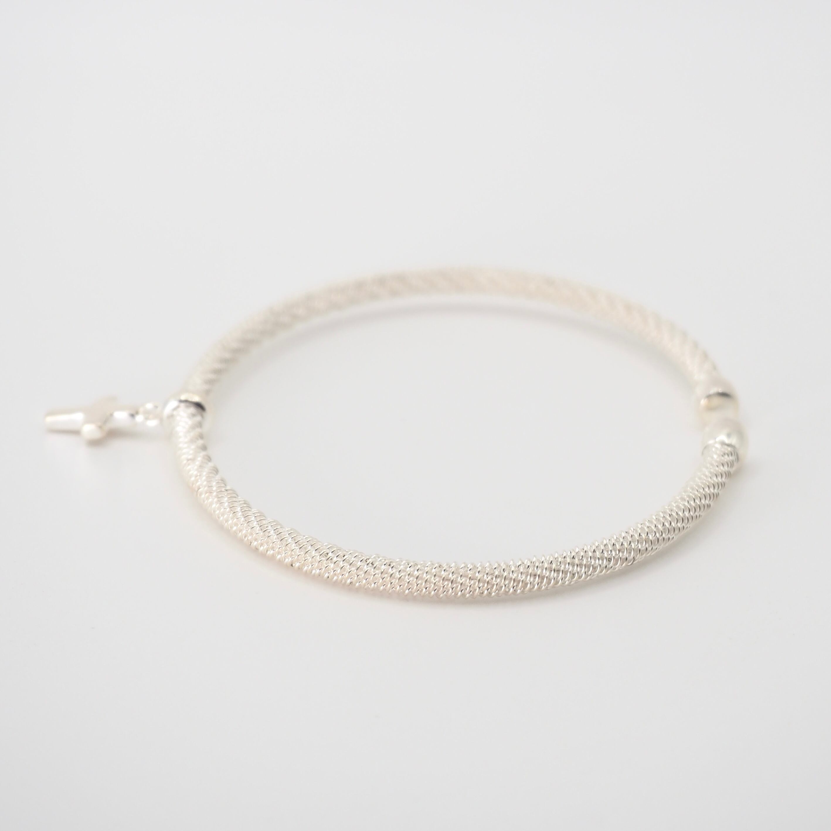 Tiffany&Co. サマセット メッシュ クロス バングル ティファニー 