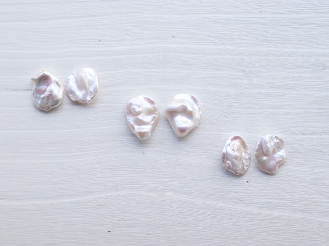 baroque pearl button (ss) accessory