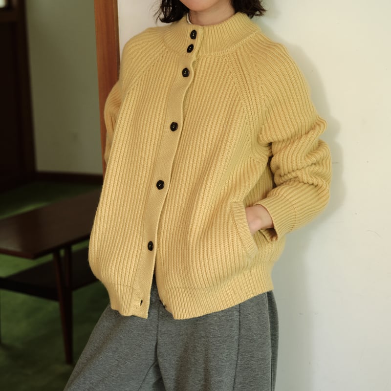 スタンドカラーニットセーター M2010