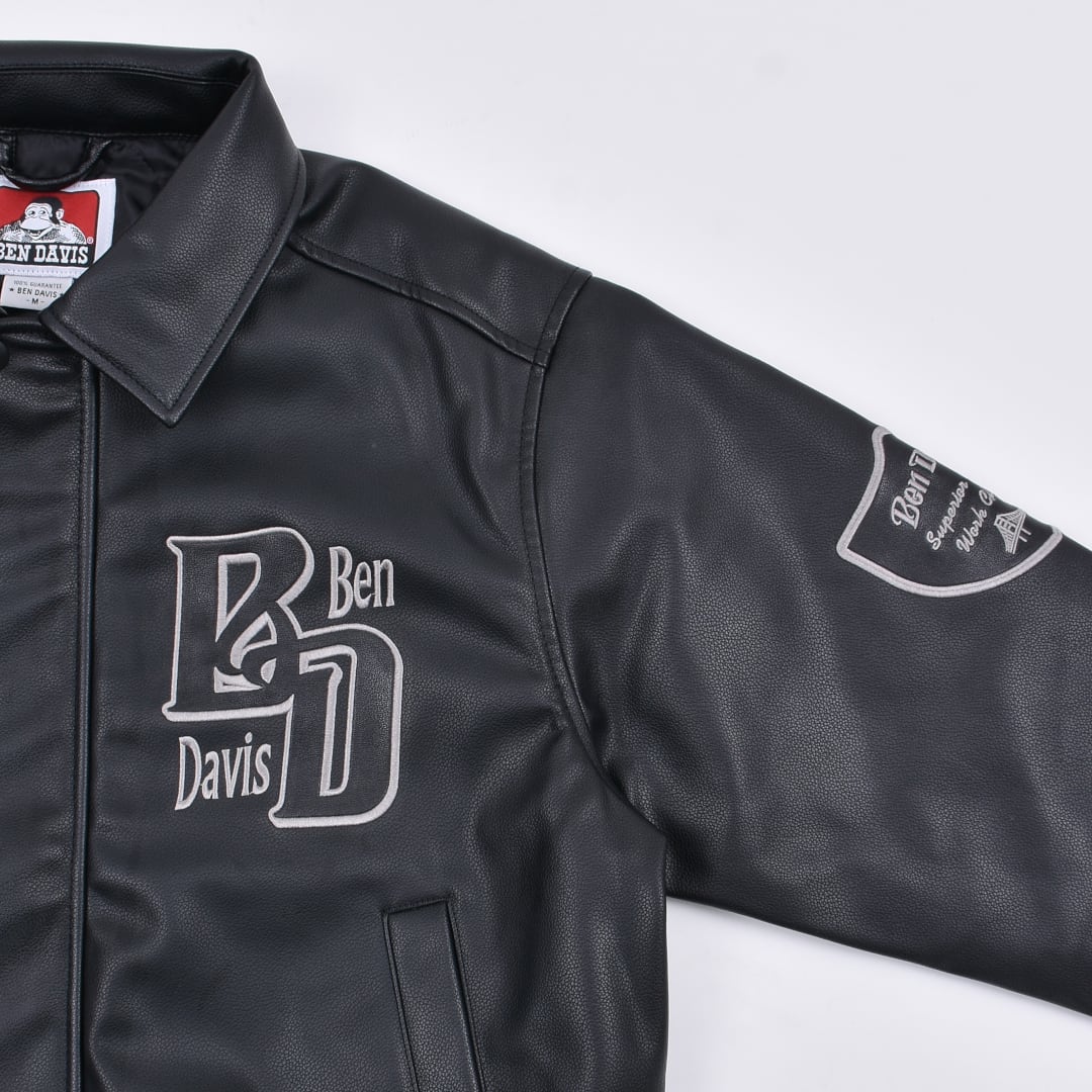BEN DAVIS】2024A/W フェイクレザージャケット | VOLCAN&APHRODITE BEN DAVIS】2024A/W フェイクレザージャケット | VOLCAN&APHRODITE