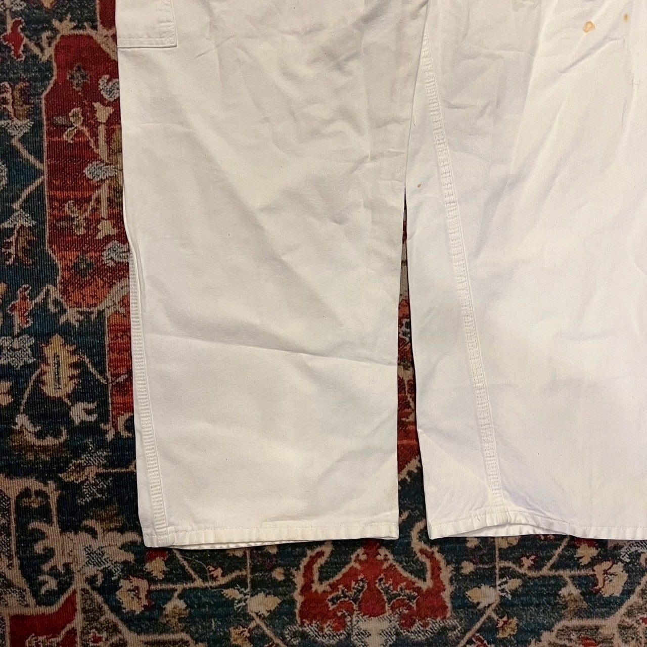90s〜 Dickies ペインター オーバーオール ワークパンツ ホワイト