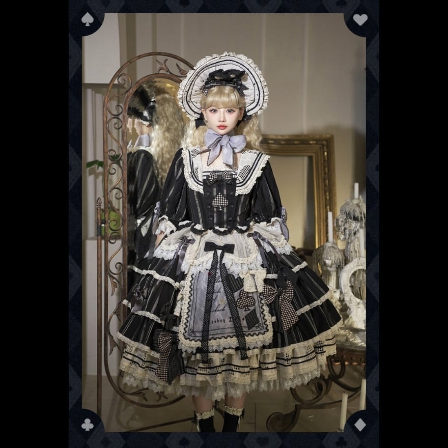 Classical Puppet クラロリ ドレス+ボンネット 2点セット｜撮影会