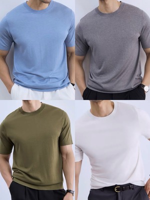 ニットTシャツ