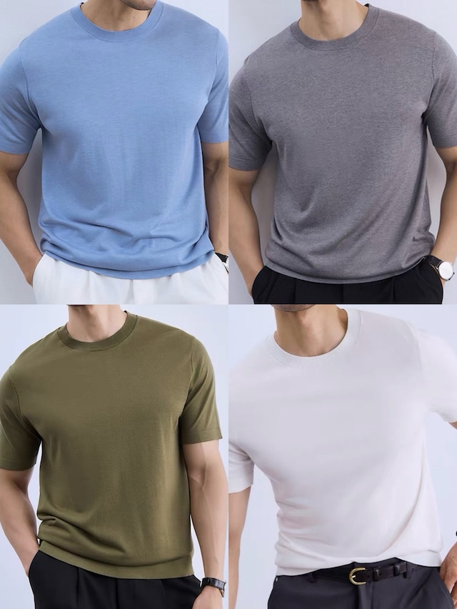 ニットTシャツ