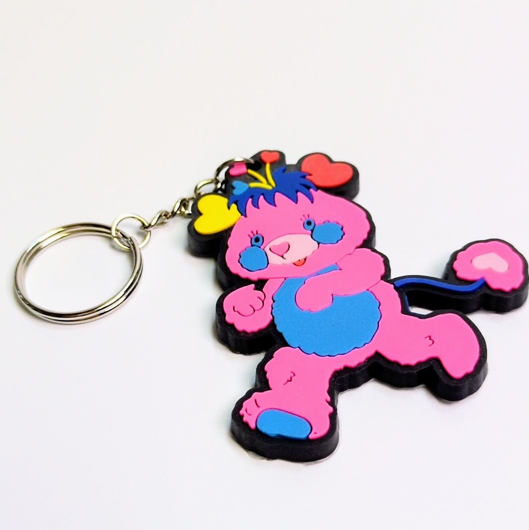 popples キーホルダー　希少　レトロ　まとめ 送料無料！ ☆ラバーキーホルダー☆ 【 Popples ( ポップルズ