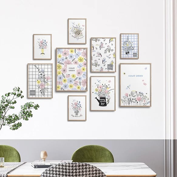北欧 花のポスター / i0622 / 花畑 インテリアポスター | Felicite