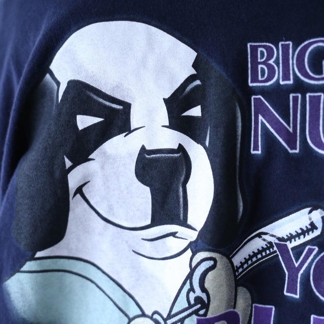 "BIG DOGS" XXXXX super over silhouette back printed tee