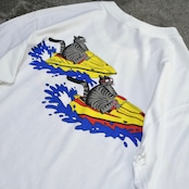 crazy shirt Kliban cat print tee