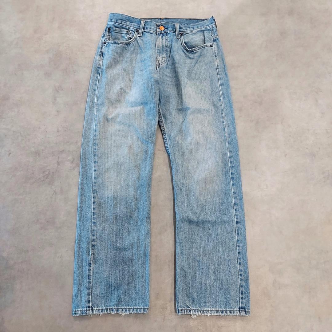 リーバイス569 Levis W31 ブルーデニム 青 ボトム 古着 18372