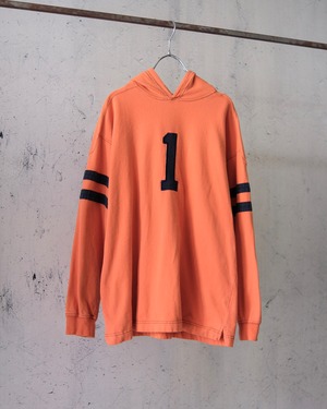 00's GAP numbering L/S hoodie