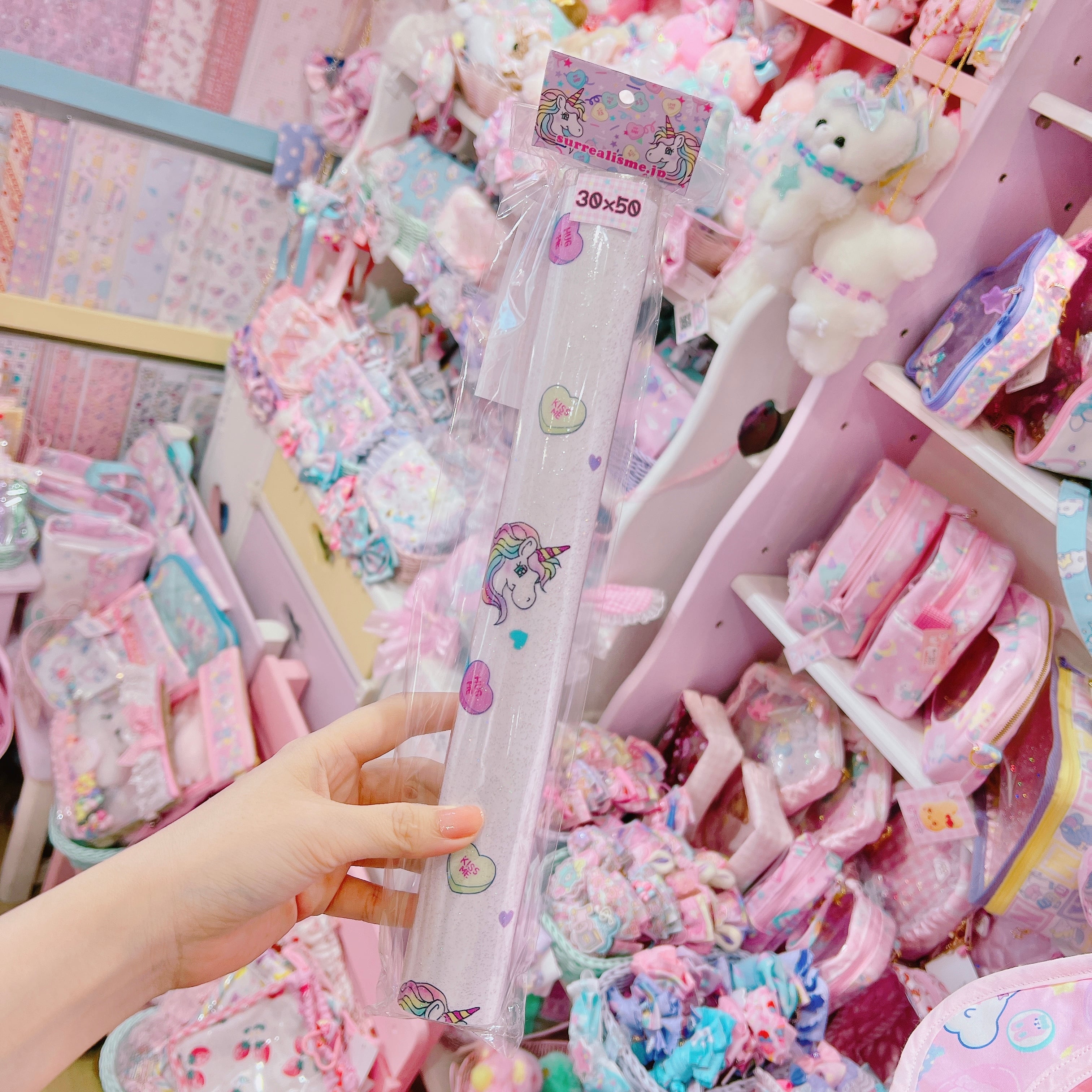 【G9】9-6 PVC生地30×50cm（クリアラメ）