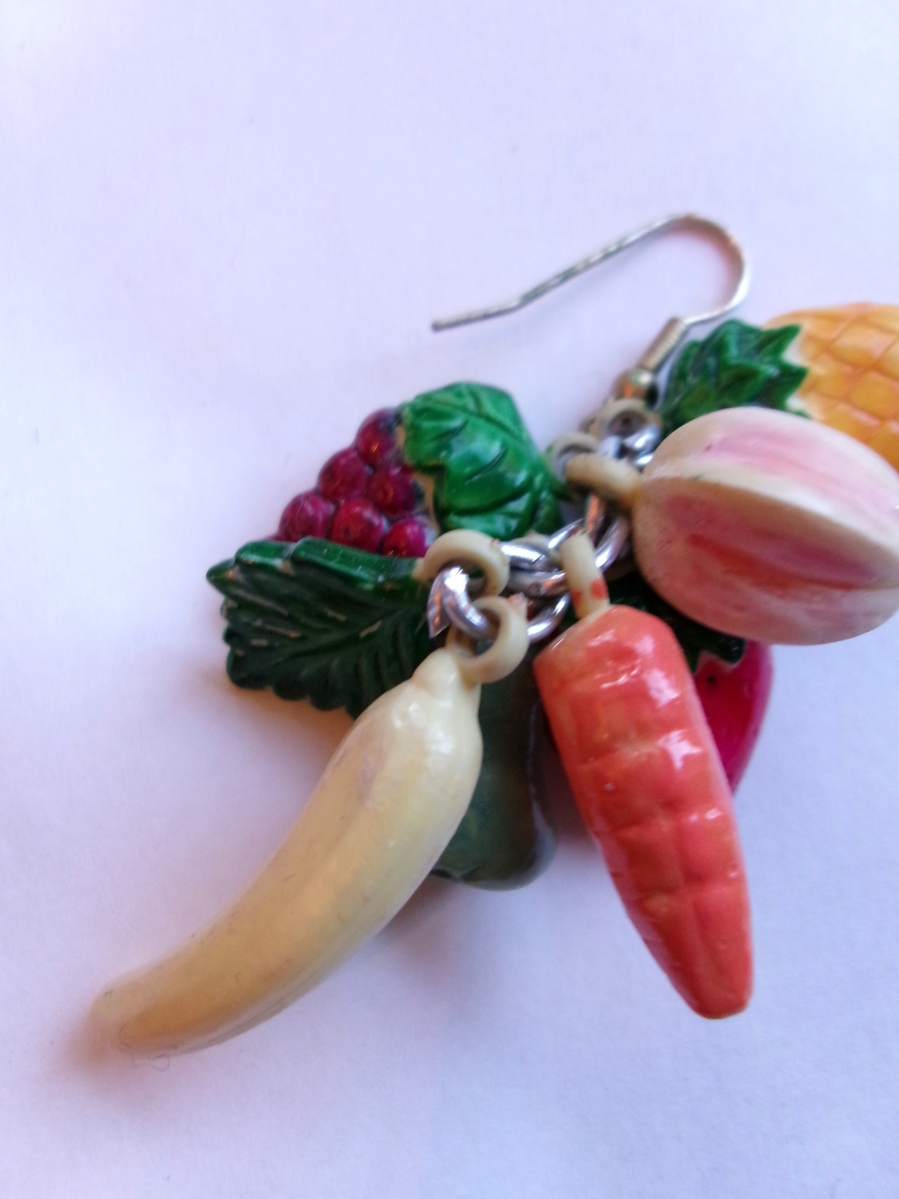 Fruits motif pierce