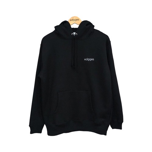 edgges FONTLOGO HOODIE (BLACK)