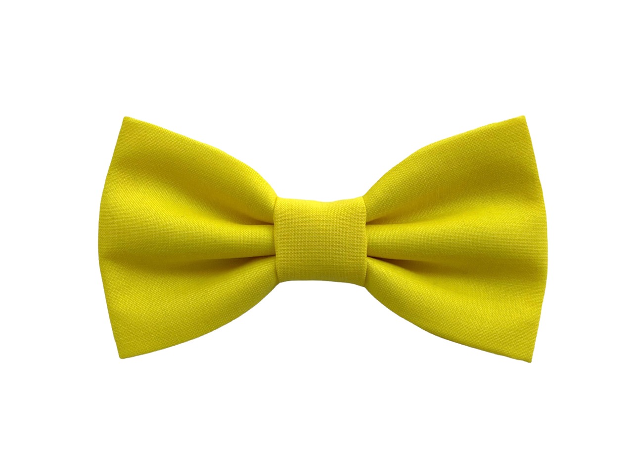 ボウタイ（コットン / ライトイエロー）SCCOCA PAPILLON