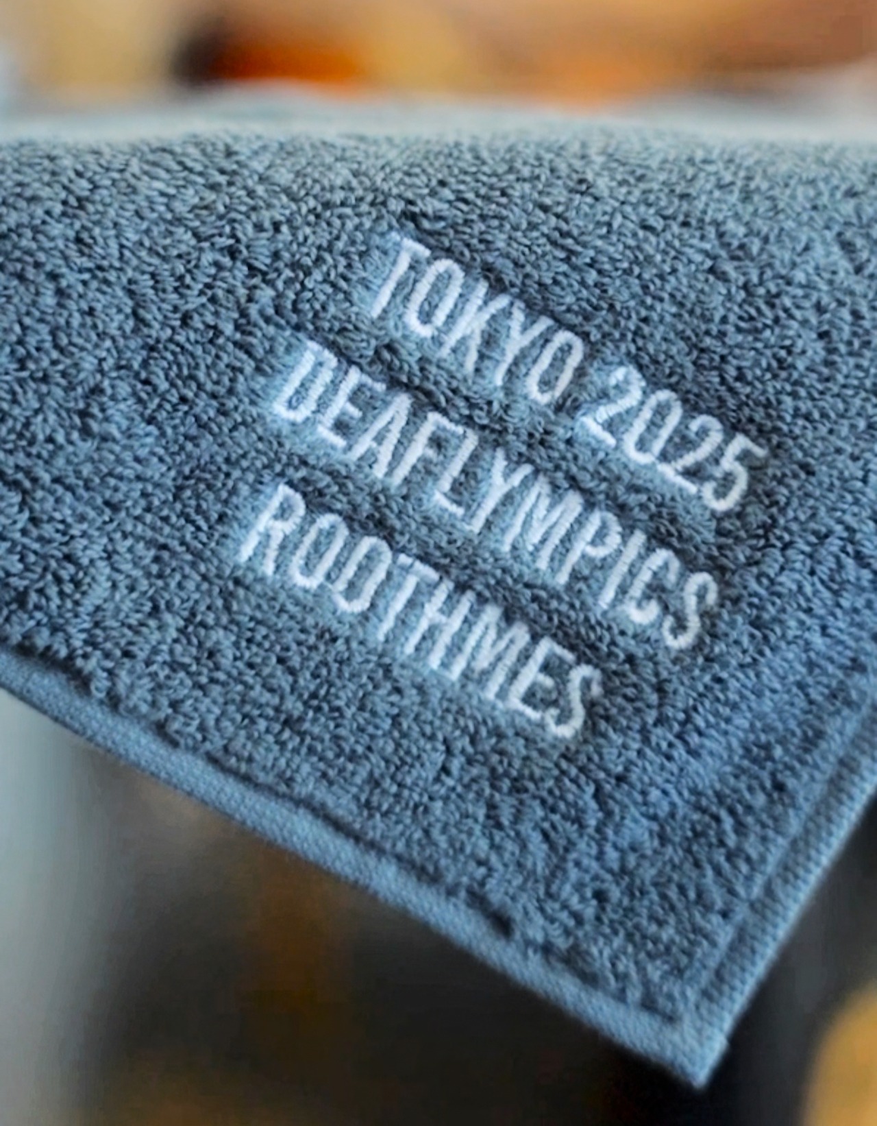 デフリンピック協賛ハンドタオル