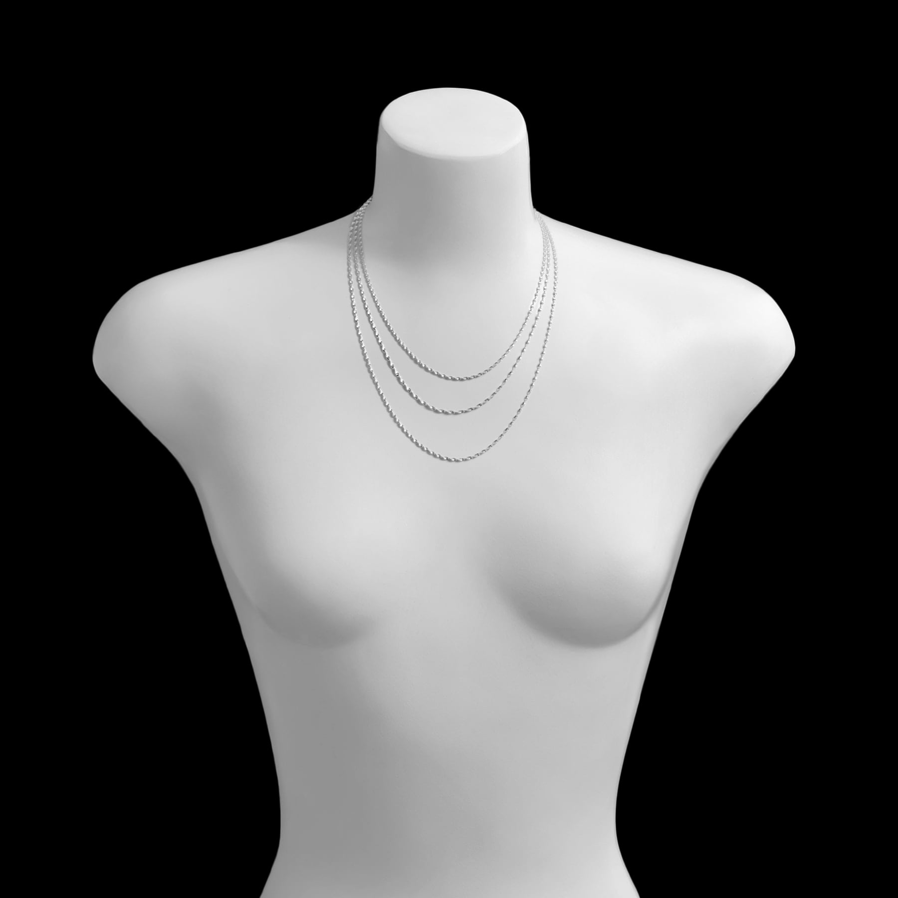 helix chain narrow necklace [TOLN50] / Y2501KHN5331 | YArKA official
