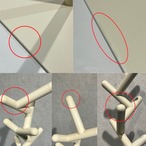 Mattiデザイン コートハンガー ポールハンガー コートスタンド 洋服掛け カバン掛け ホワイト モダン 北欧 ミニマル