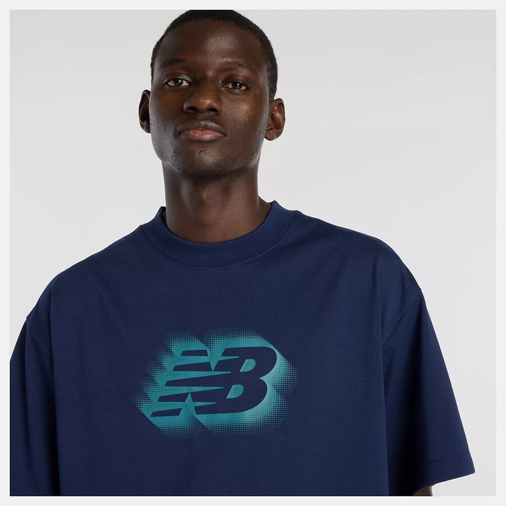 NBロゴTシャツ[メンズ]MT61C625 ニューバランス new balance 吸汗速乾