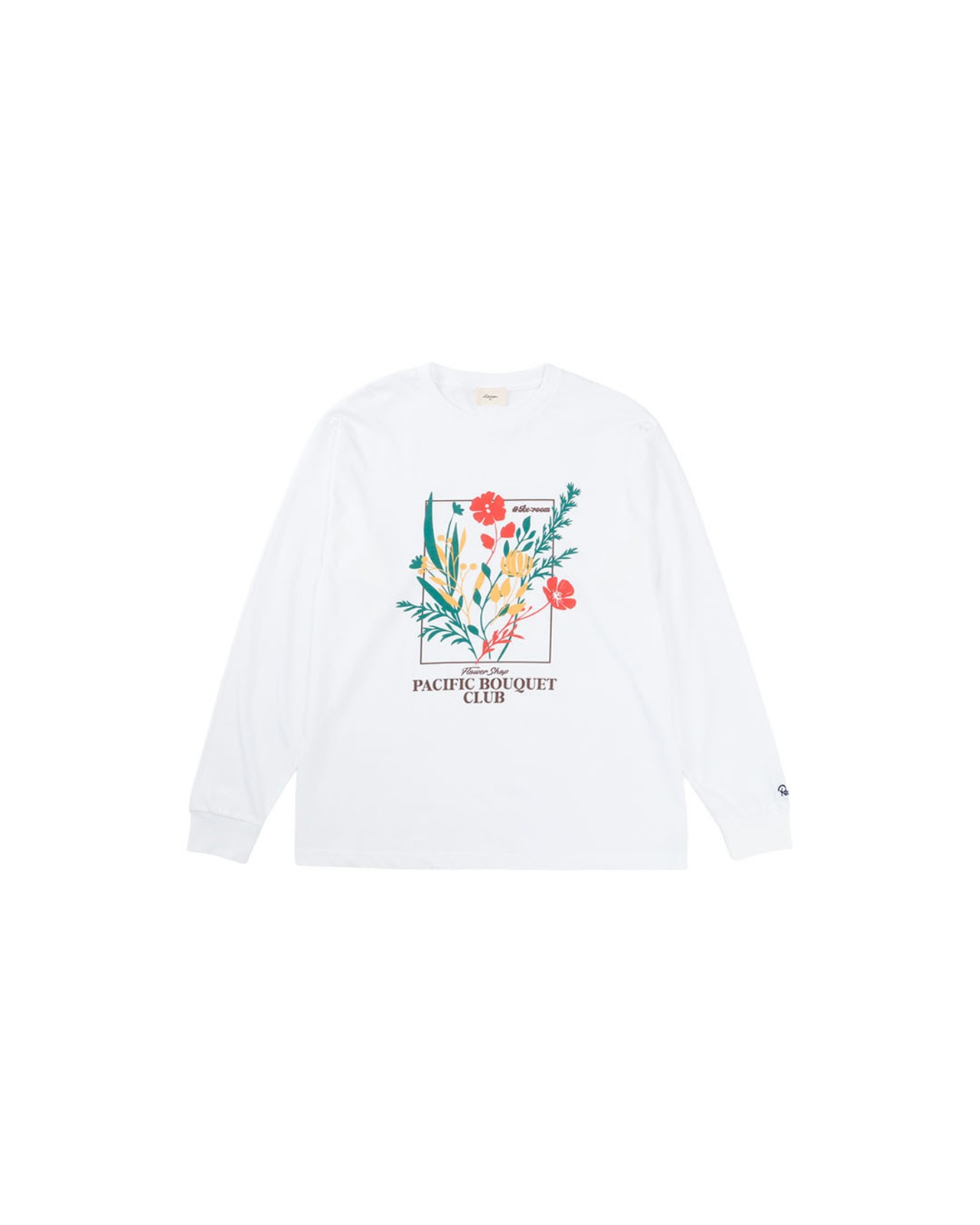 【#Re:room】FLOWER SHOP PRINT LONG SLEEVE［REC925］