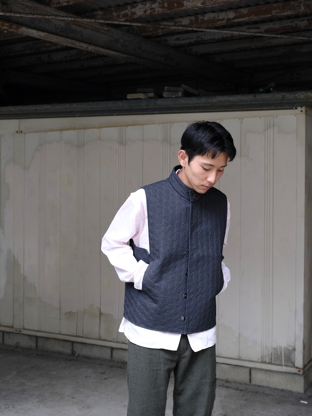 【RIKU UMEHARA】 ZABUTON QUIRTING VEST