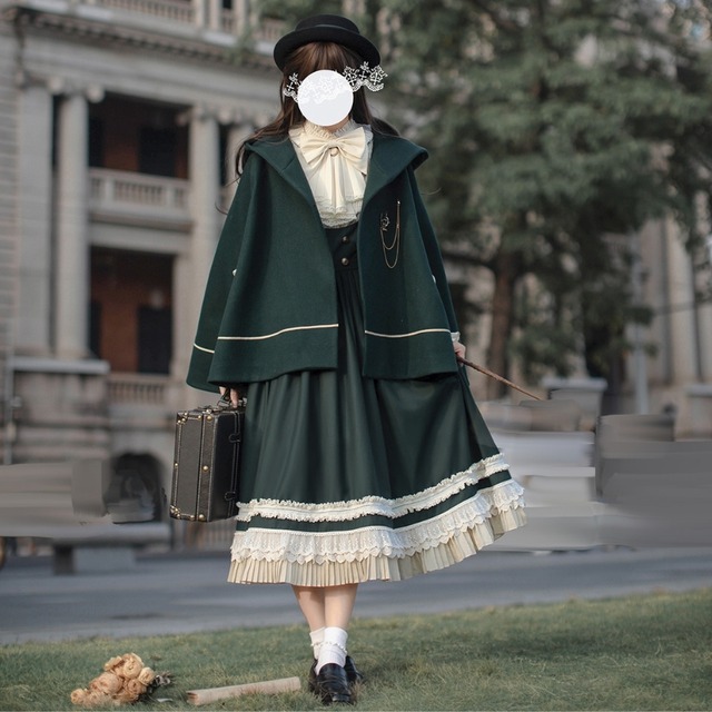 クラロリ ファッション フルセット 6点セット レトロ お嬢様コーデ 魔法学園