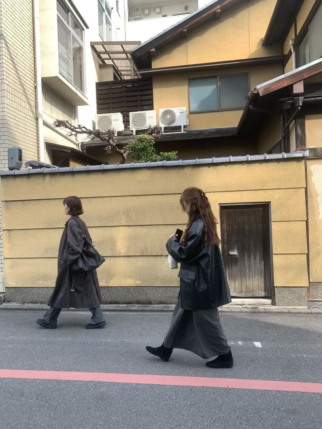 (予約) taffeta / Mood trench coat 2color