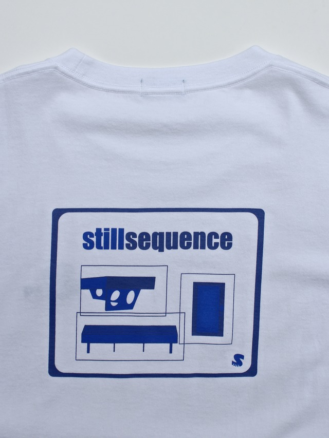 BLANKMAG × Still Sequence "Still Sequence" Tee WHITE