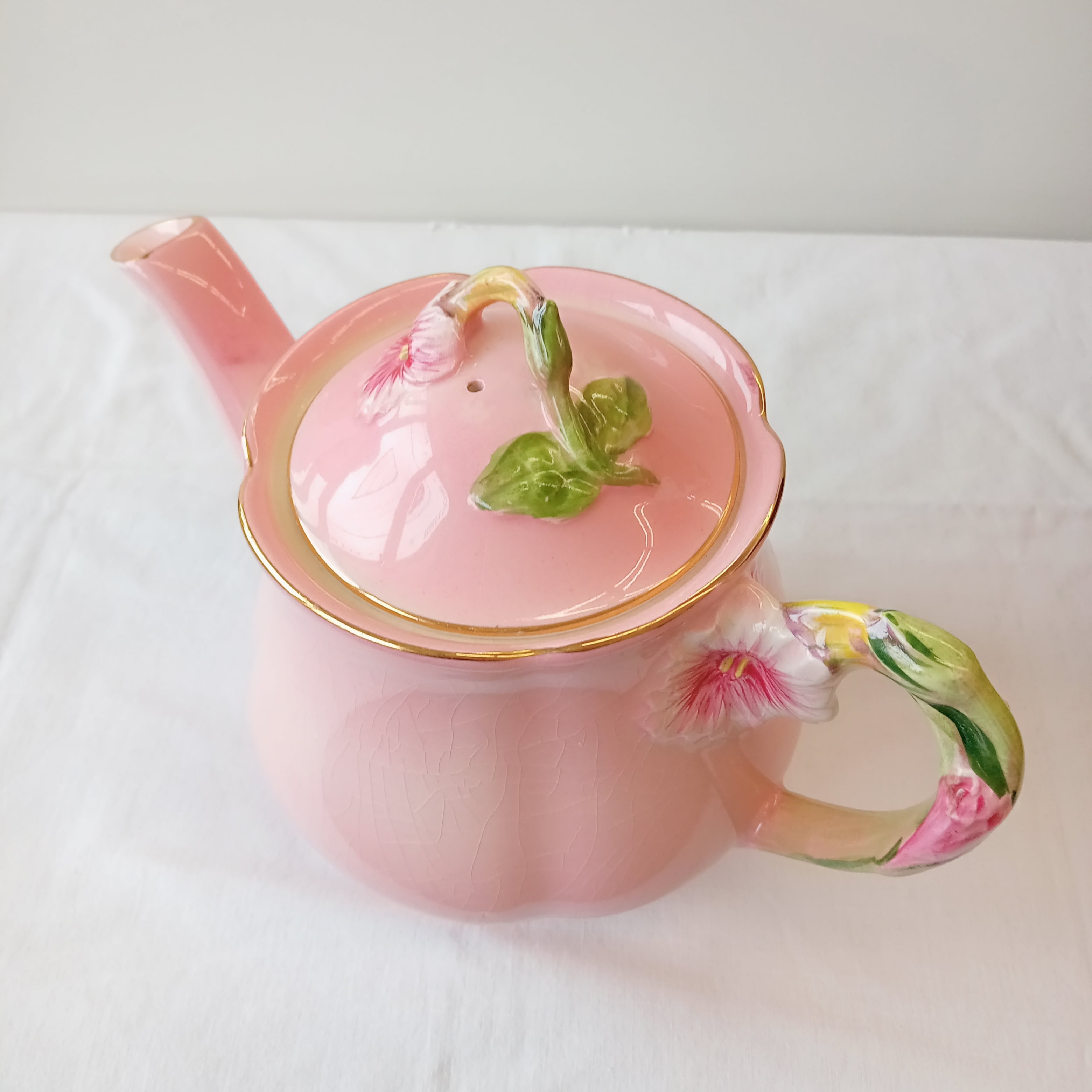 ロイヤル ウィントン ペチュニア ティーポット Royal Winton PETUNIA