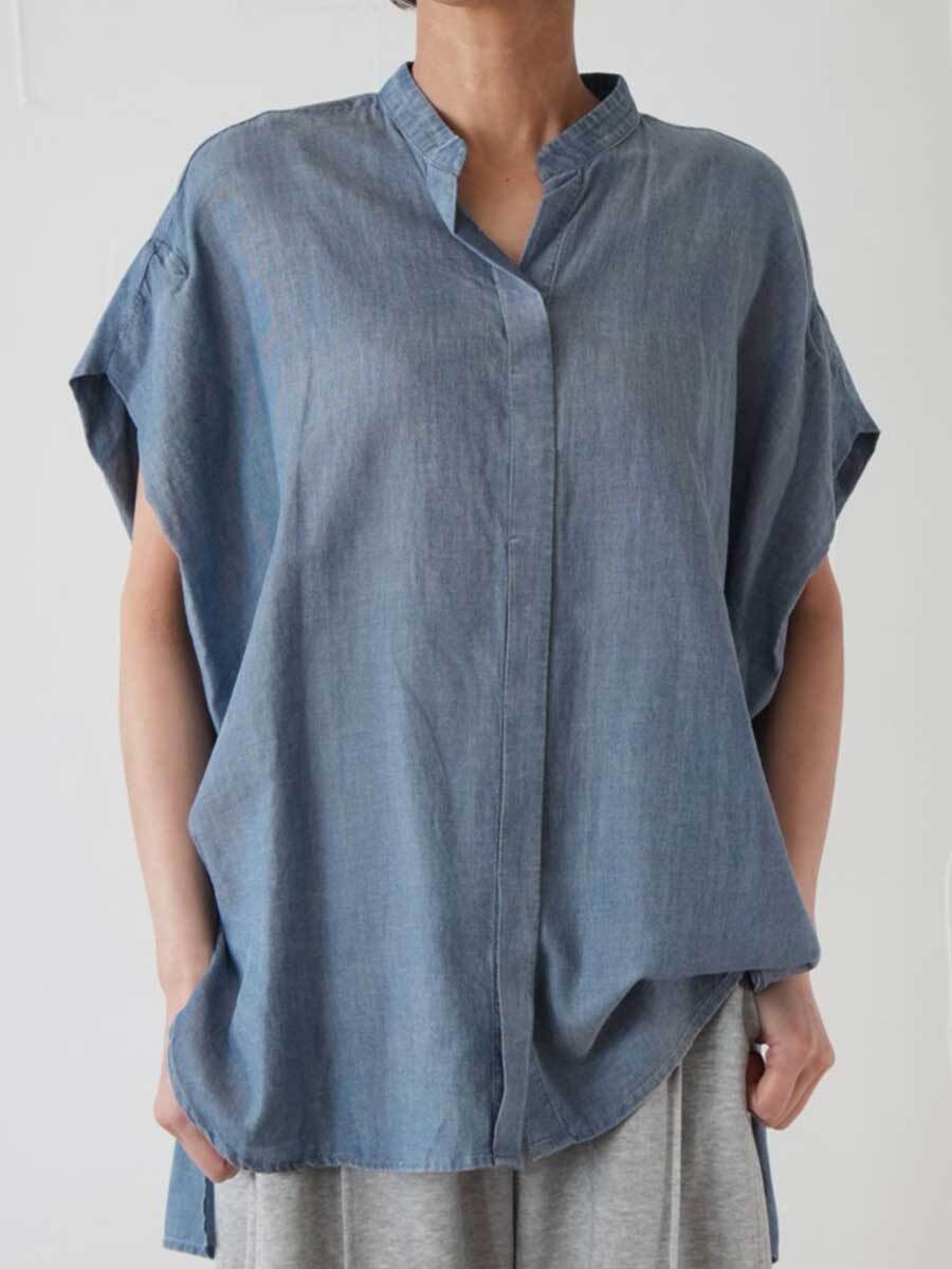 【SALE】420. passione パシオーネ デニムシャツ 26911
