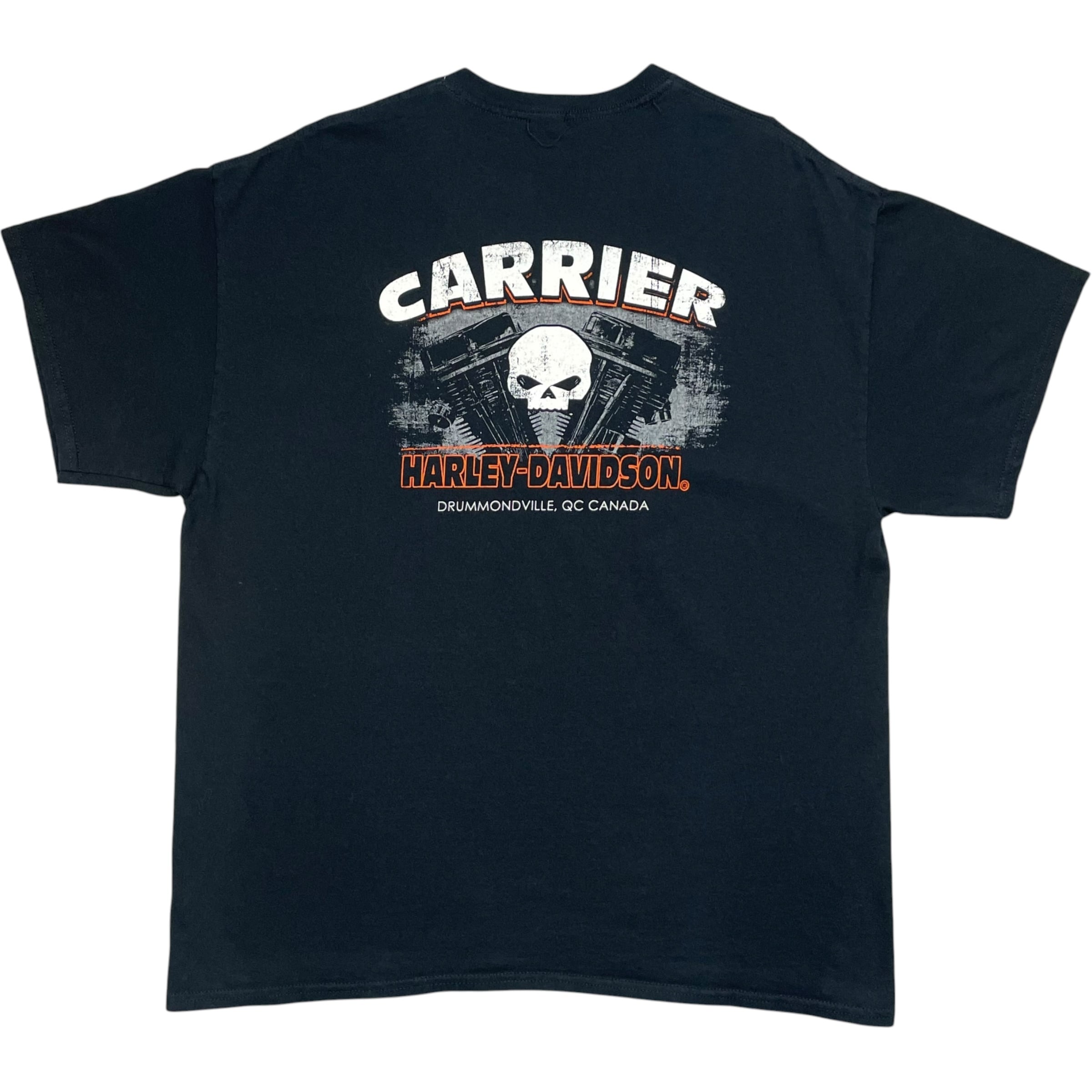 《XL》 Harley-Davidson ハーレーダビッドソン Tシャツ 両面プリント ブラック no.10298