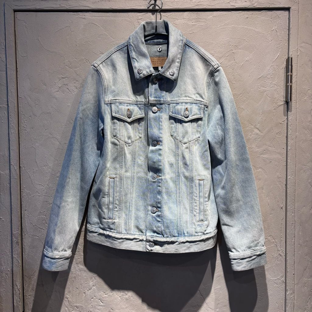 MM6 エムエムシックス 24AW Snap Button Denim Jacket デニム