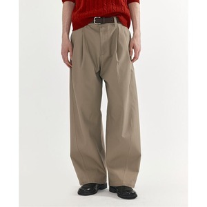 センタータック ワイドチノ トラウザーズパンツ a-1348