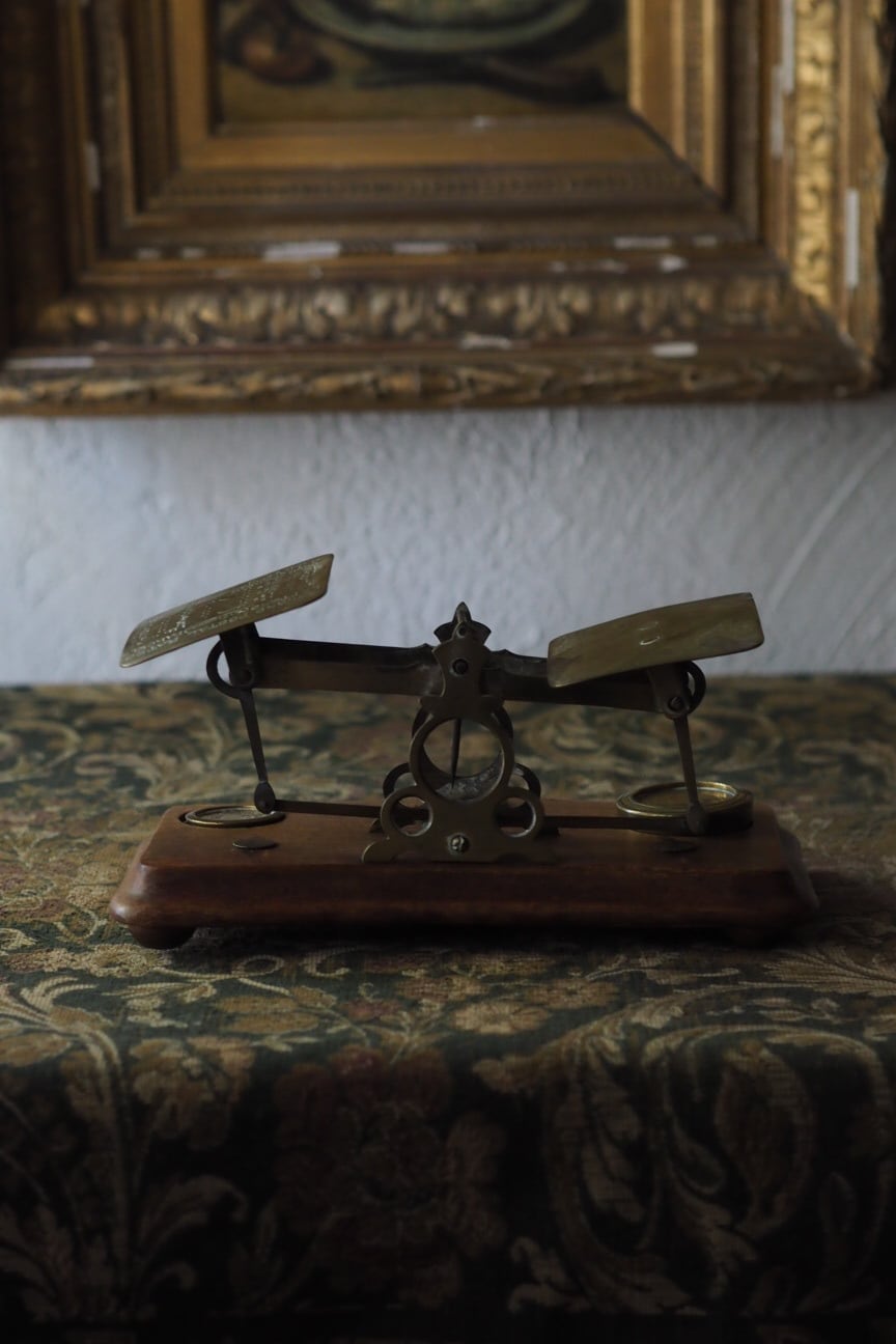 19世紀後半｜イギリス｜レタースケール イギリスのレタースケール-antique England postal scale