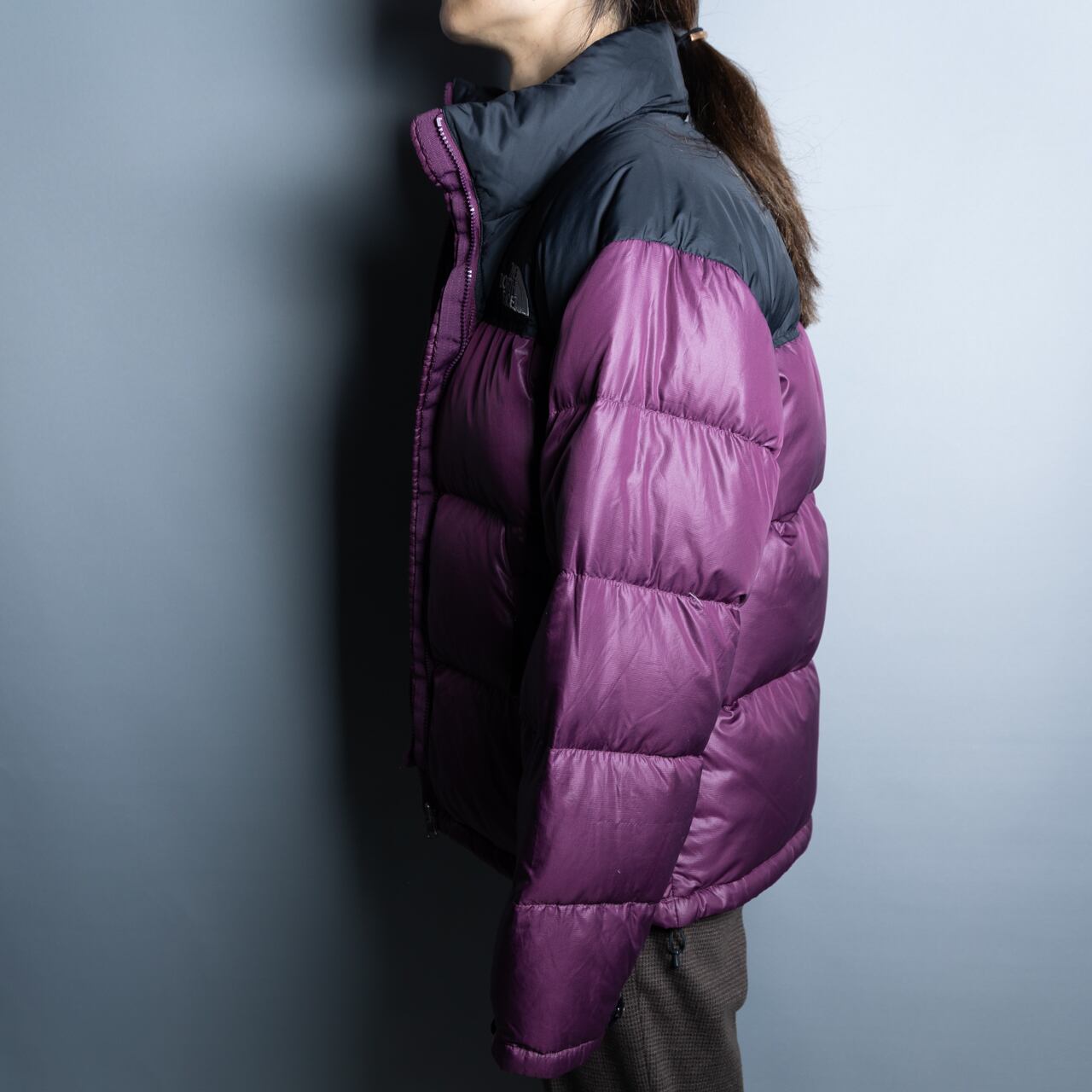 THE NORTH FACE】90s vintage ヌプシ700フィル ディープパープル