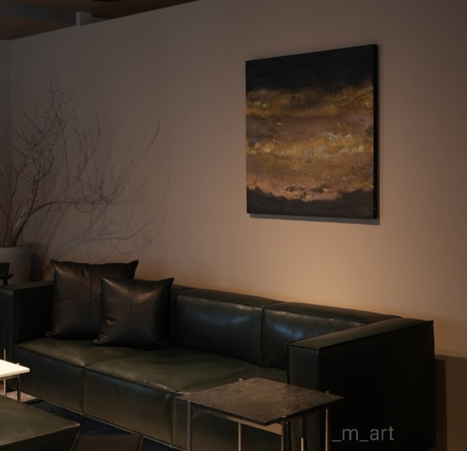 _m_art / 抽象画・現代アート・ミクストメディアアート・テクスチャー