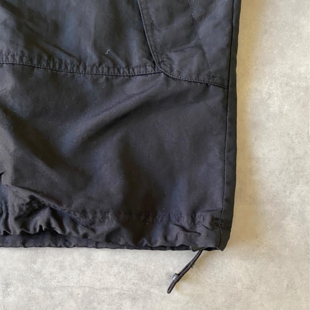 ノースフェイス ナイロンジャケット パーカー ロゴ 刺繍 M 黒 13325