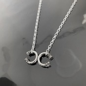 TWIN CROWN NECKLACE / ツインクラウンネックレス