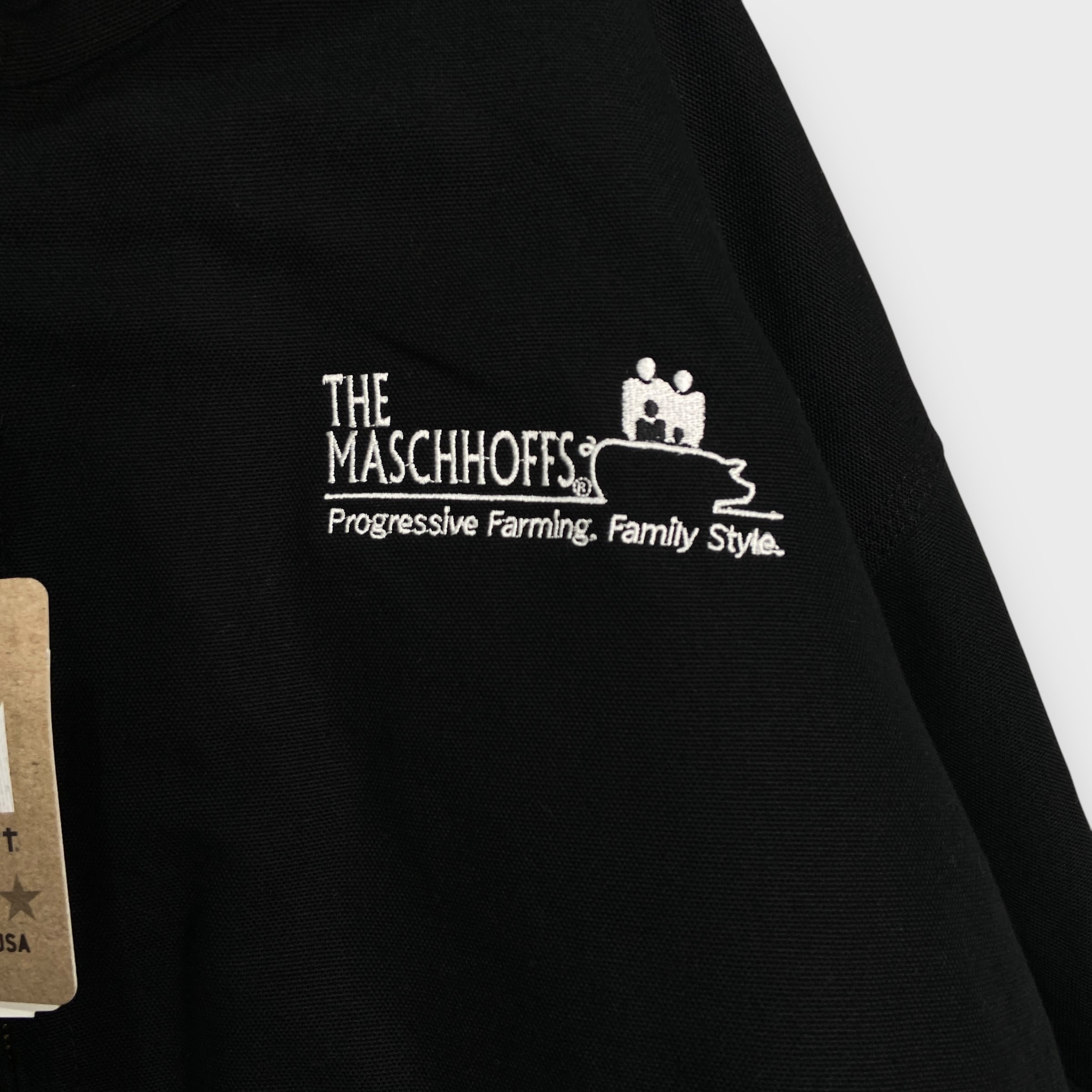 タグ付き未使用品 USA製 carhartt アクティブジャケット 黒 2XL | 古着