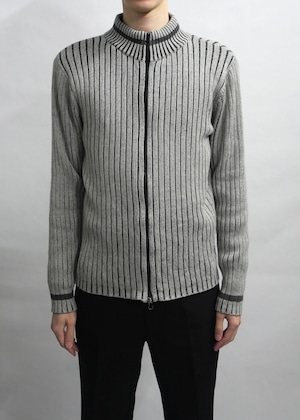 double zip drivers knit