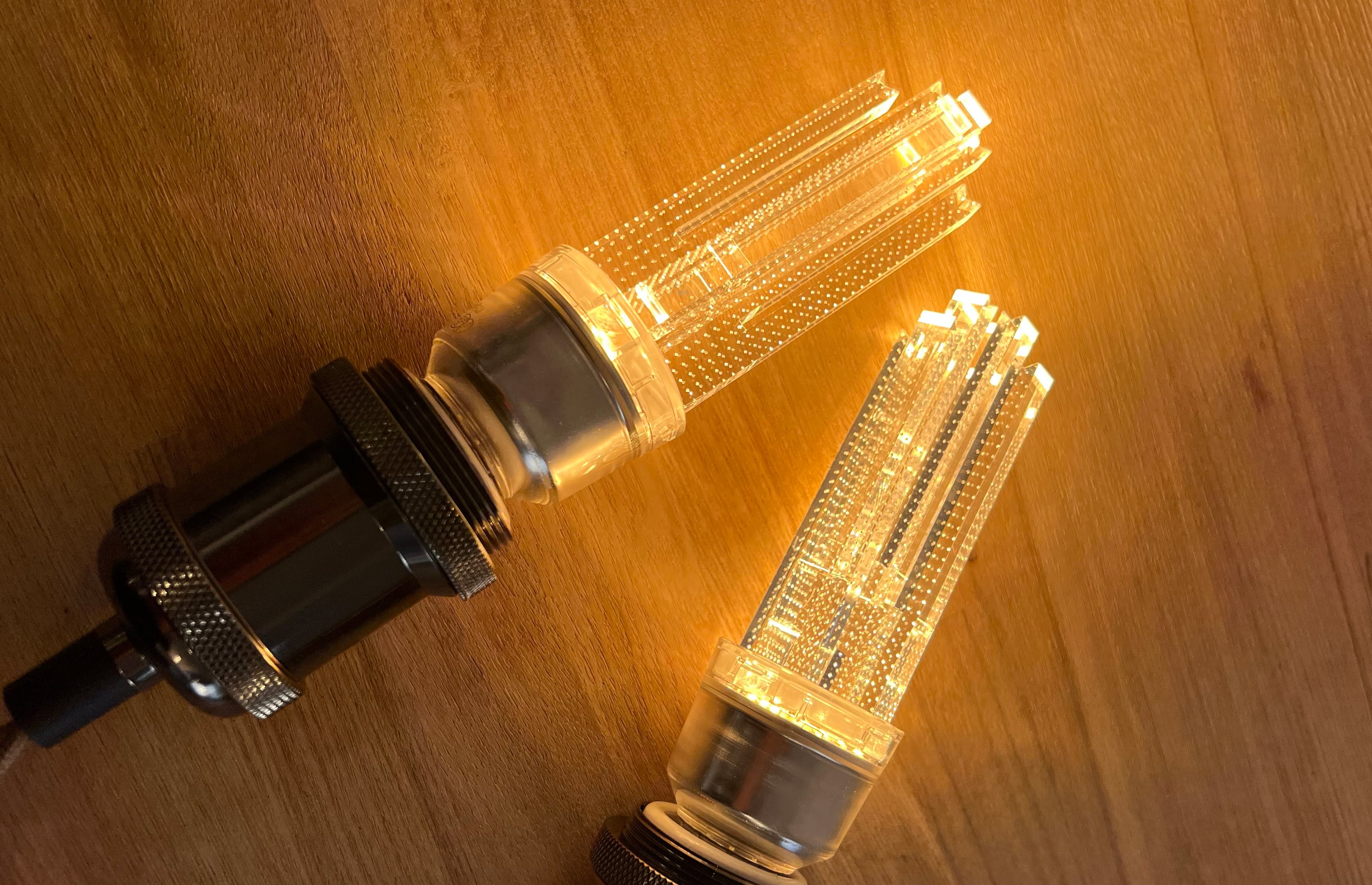 スマートシャンデリア【公式】 LED電球 2200K はちみつ色 E26 クリア