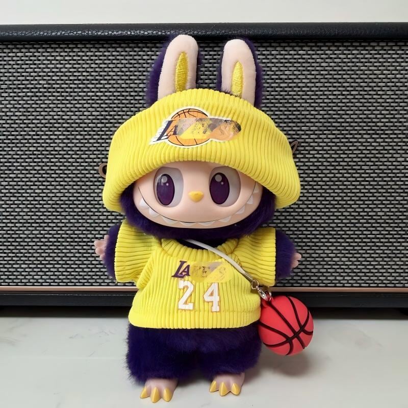 Labubu 1-3世代対応 スポーツ ニット帽＋#23 #24 トップス ＋