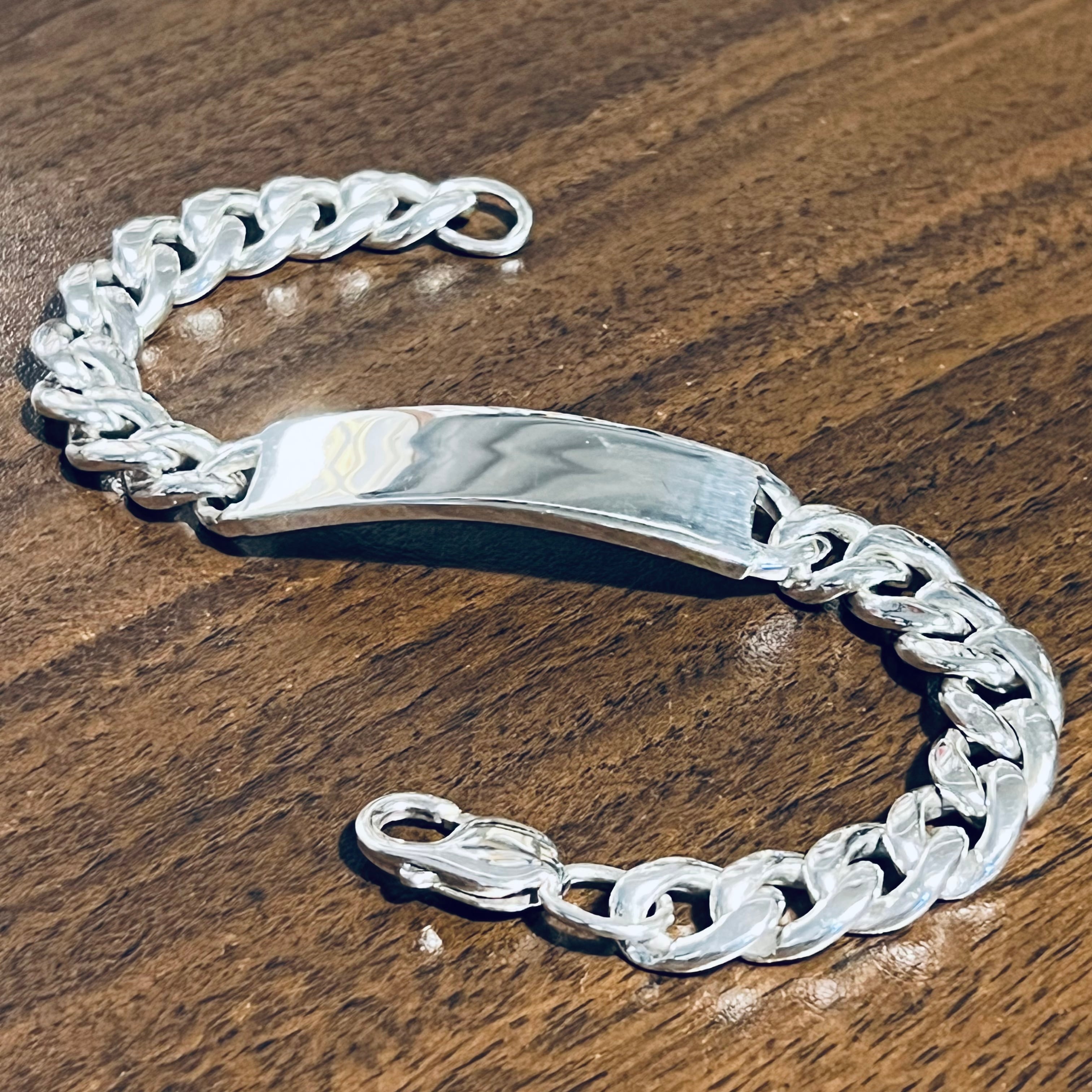 VINTAGE TIFFANY & CO. ID Bracelet Sterling Silver | ヴィンテージ ...