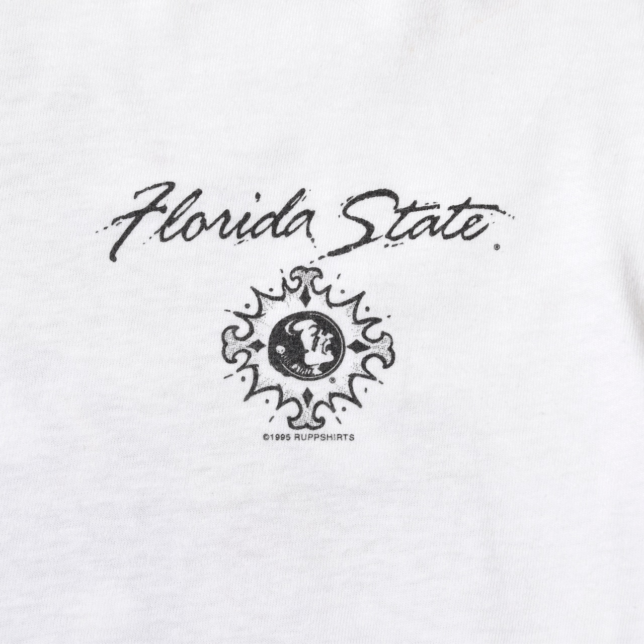 90s ONEITA "Florida State Seminoles" 両面プリントTシャツ ホワイト
