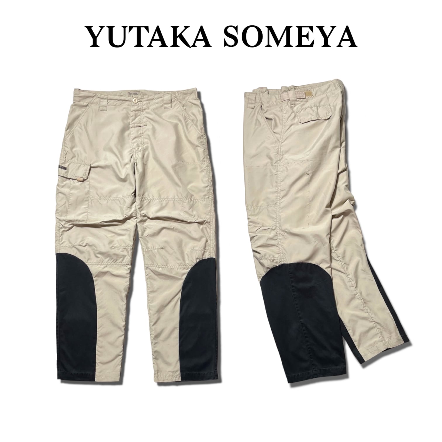 （YUTAKA SOMEYA）Switching Material Pants