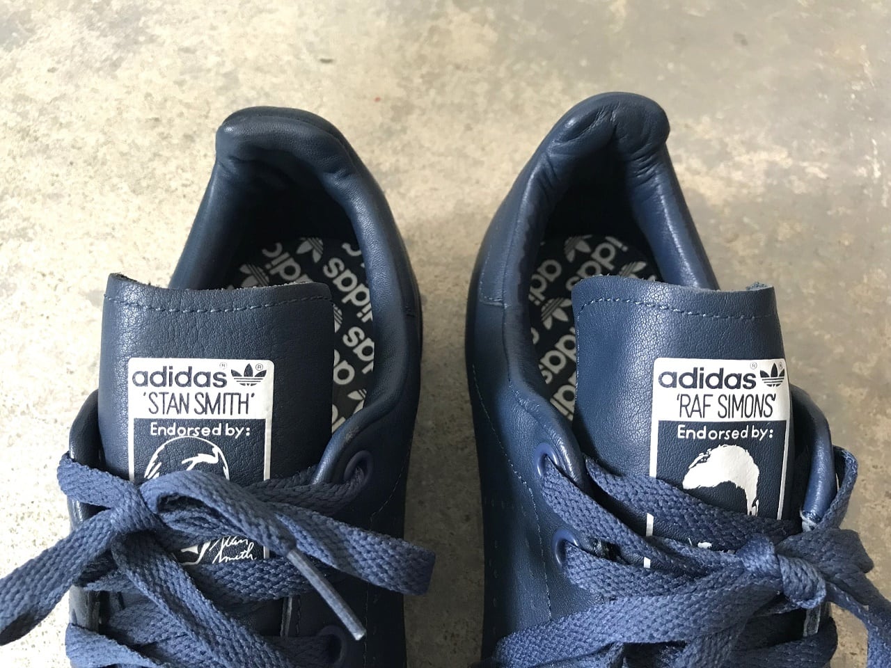 adidas Originals × RAF SIMONS STAN SMITH NAVY | AFTER DARK